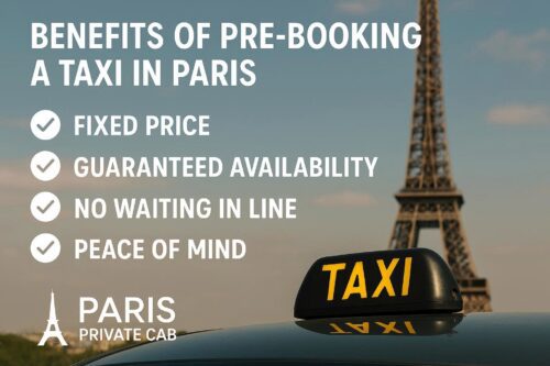What Are The Benefits Of Pre-Booking A Taxi in Paris