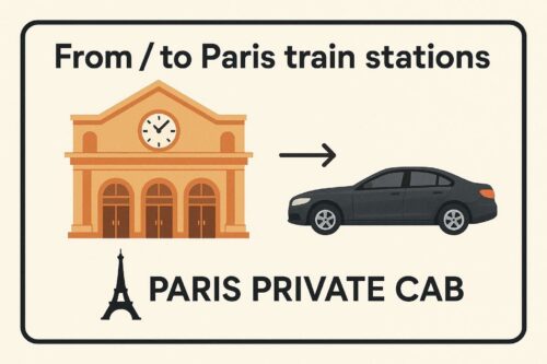 From / To Paris train stations